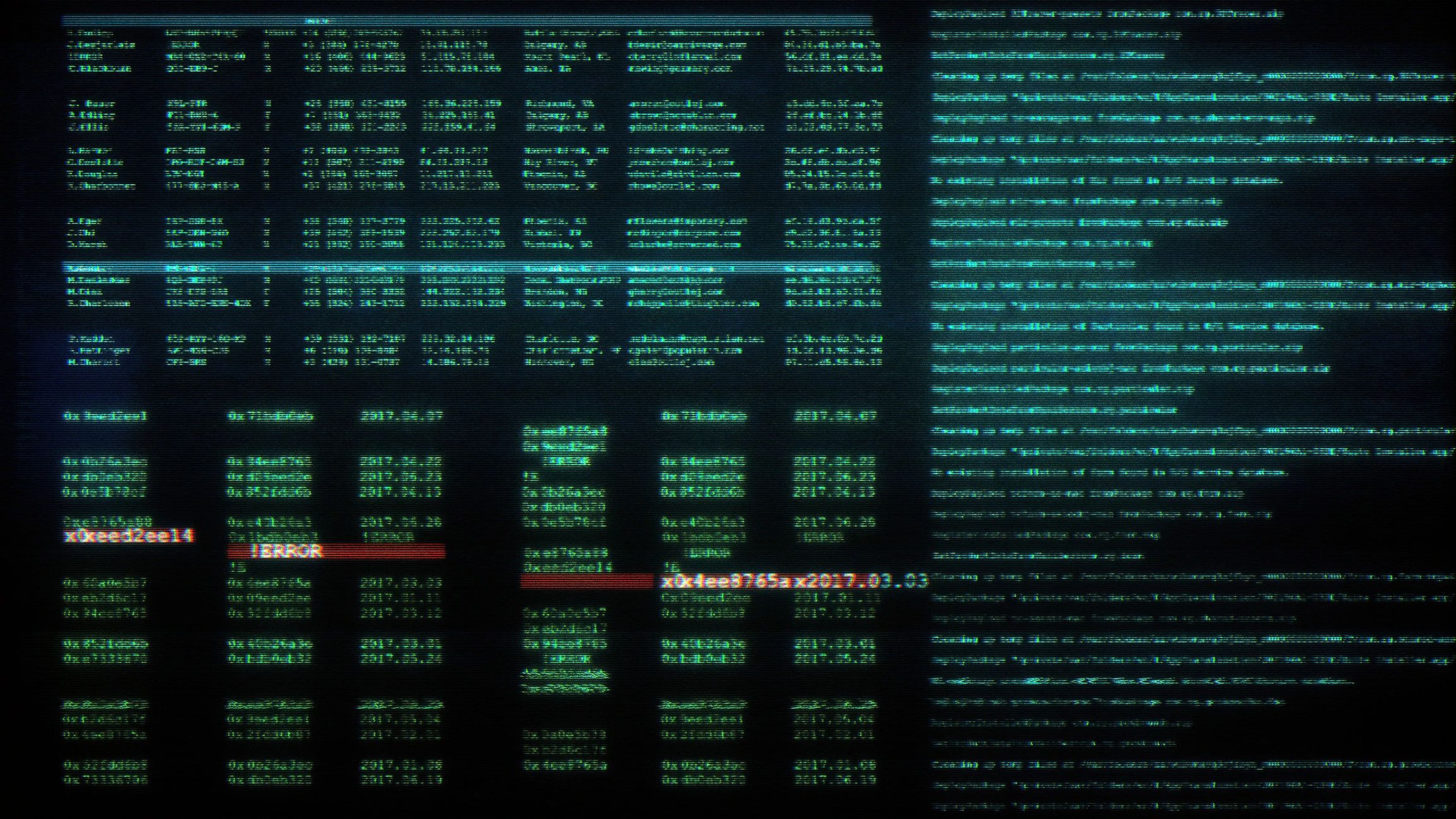 Abstract cybersecurity code background