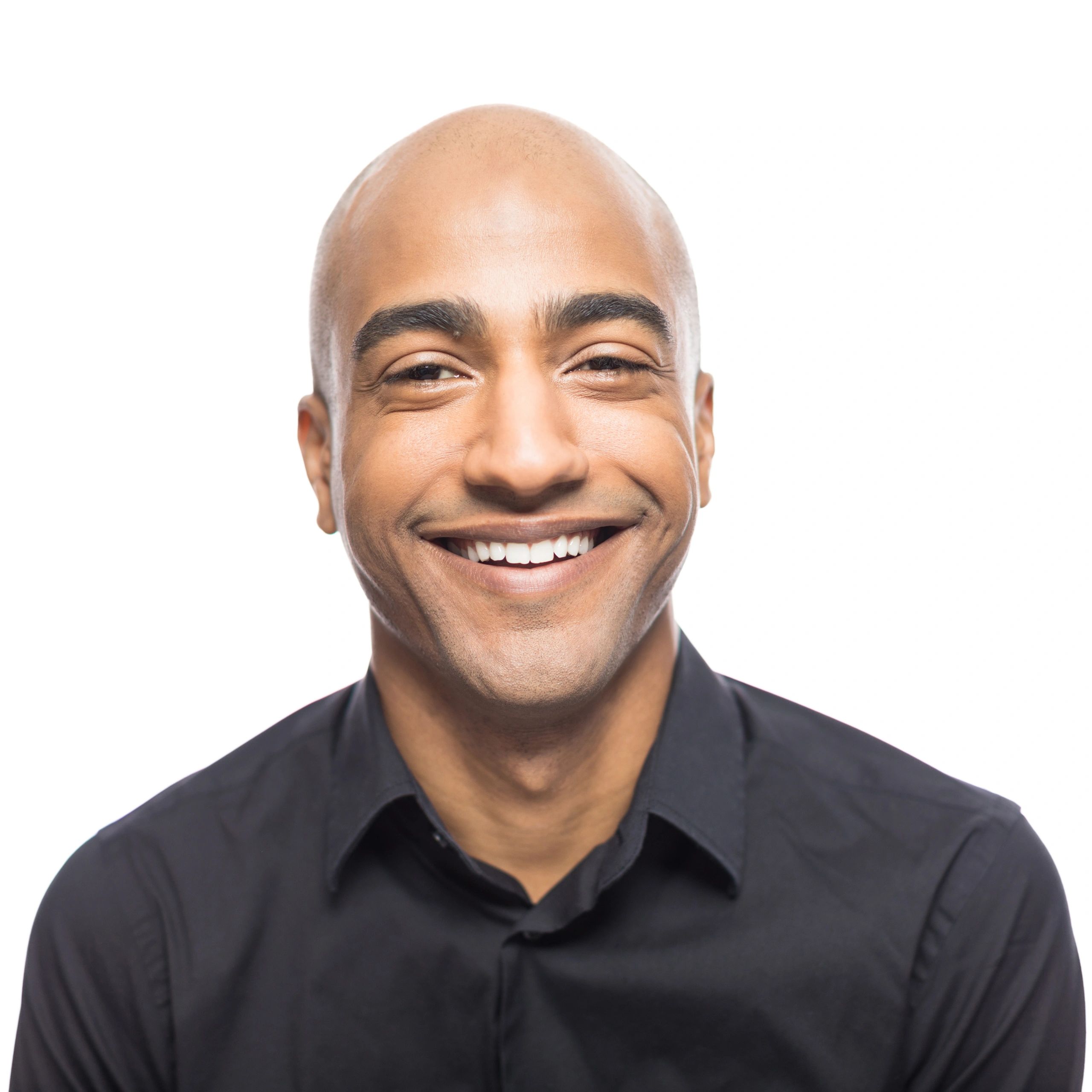 Smiling IT professional headshot